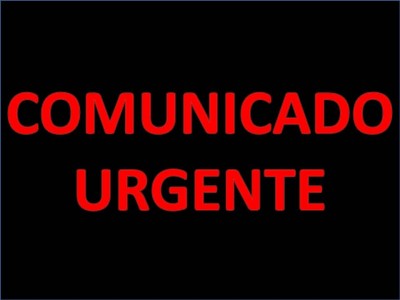 comunicado urgente 400 300